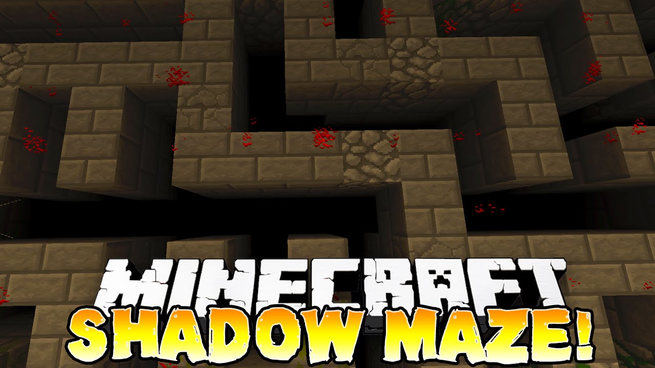 Minecraft - SHADOW MAZE PVP! #1 