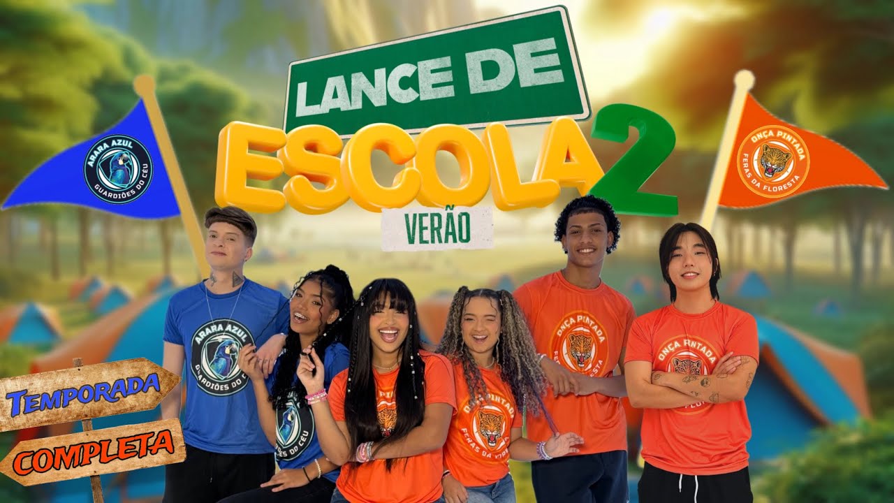 [LANCE DE ESCOLA 2 COMPLETO] Kysha e Mine, Stefan Baby, Argentino, Fidelisx, Russin, Evy e Jin Min