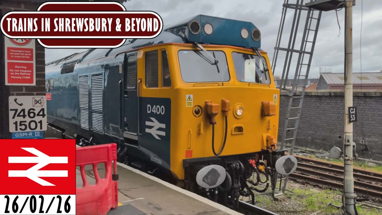 Trains In Shrewsbury 26/02/26