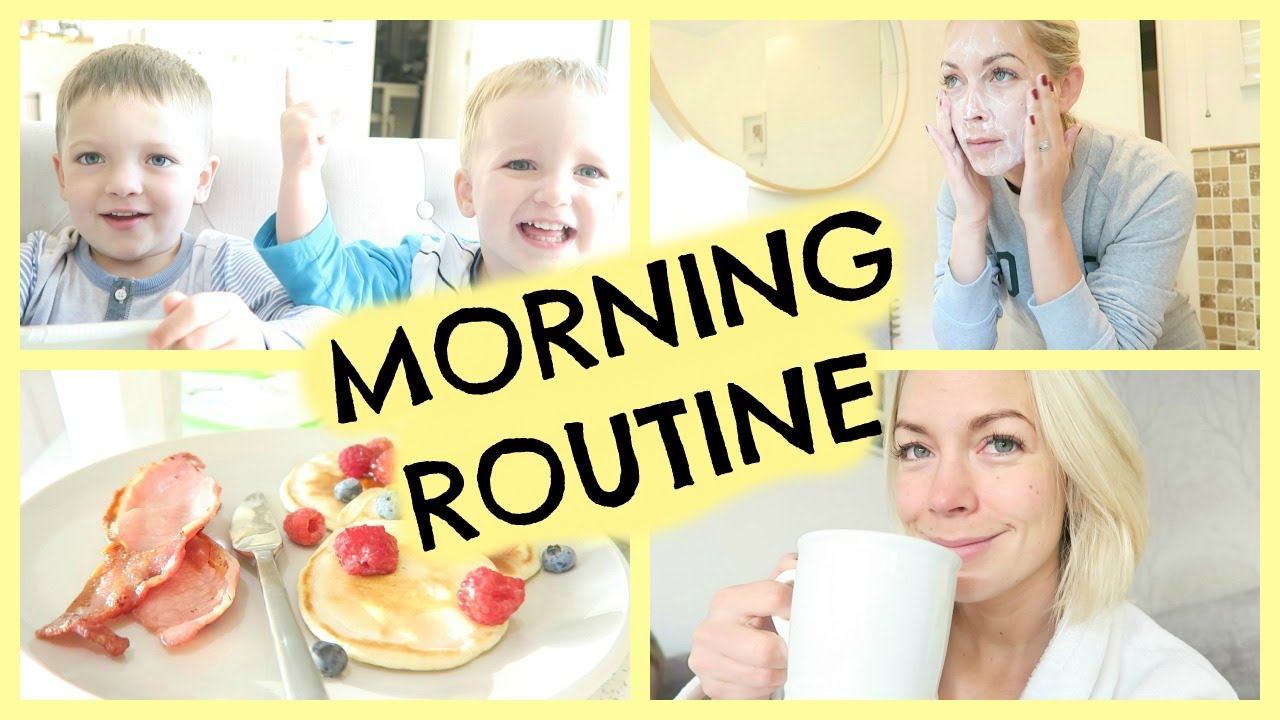 MORNING ROUTINE  (OF A MUM)  |  EMILY NORRIS |  GRWM