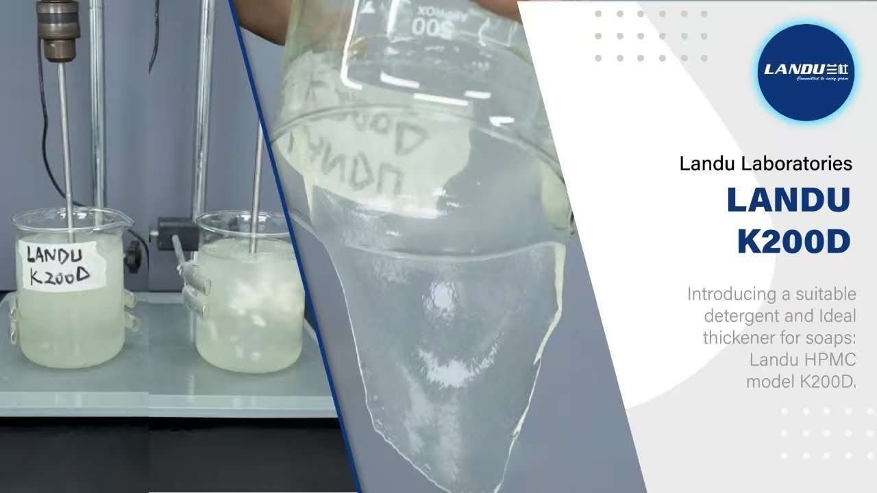 Ideal Thickener Choice for Detergent & Liquid Soap LANDU K200D