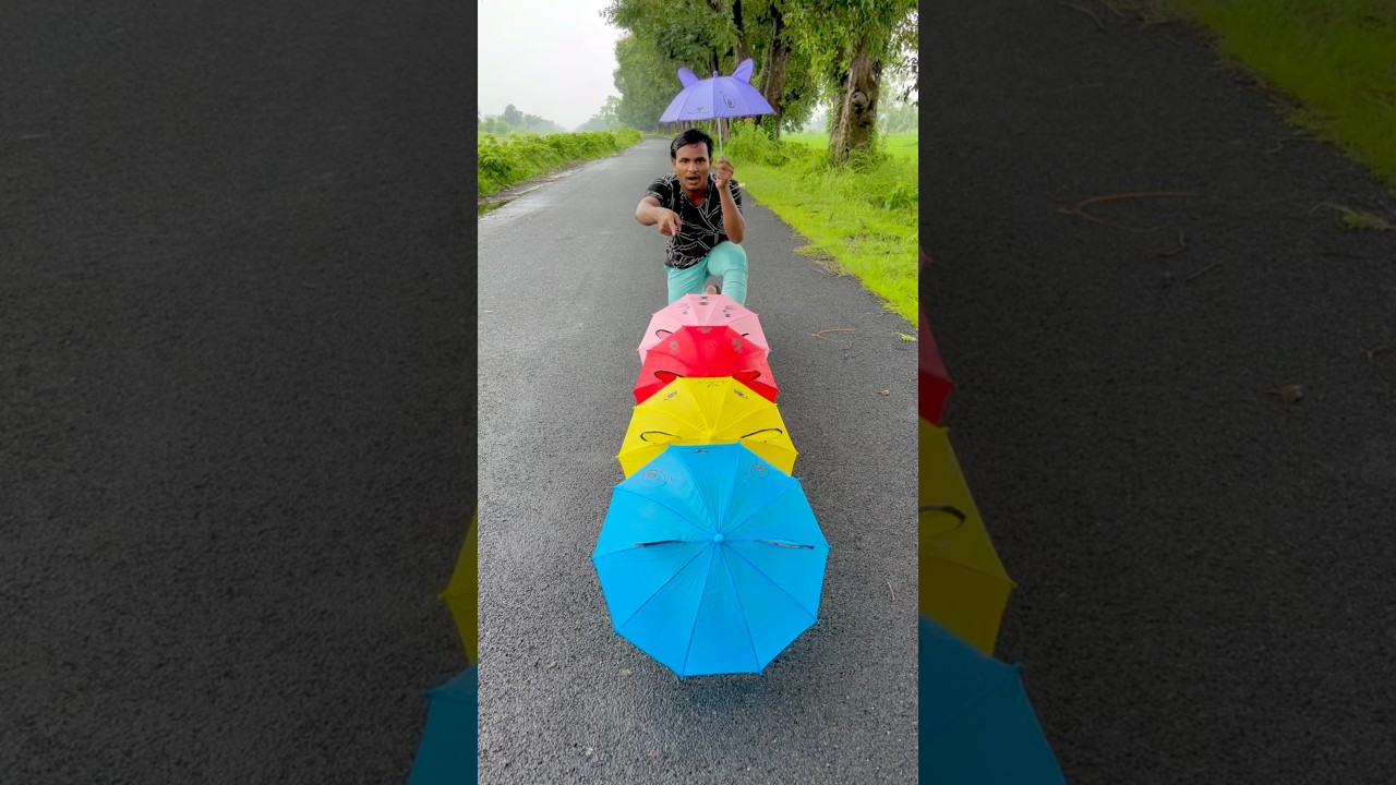 Small size 5 umbrella ☔️ unboxing