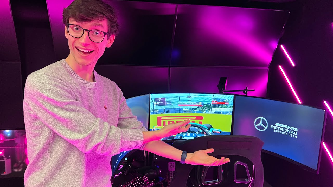 No, THIS Is The ULTIMATE Gaming Setup! 😍 - Mercedes-AMG Petronas Esports Team!