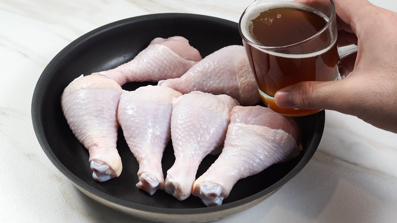 El secreto de los mejores muslos de pollo, mejores que el pollo frito!