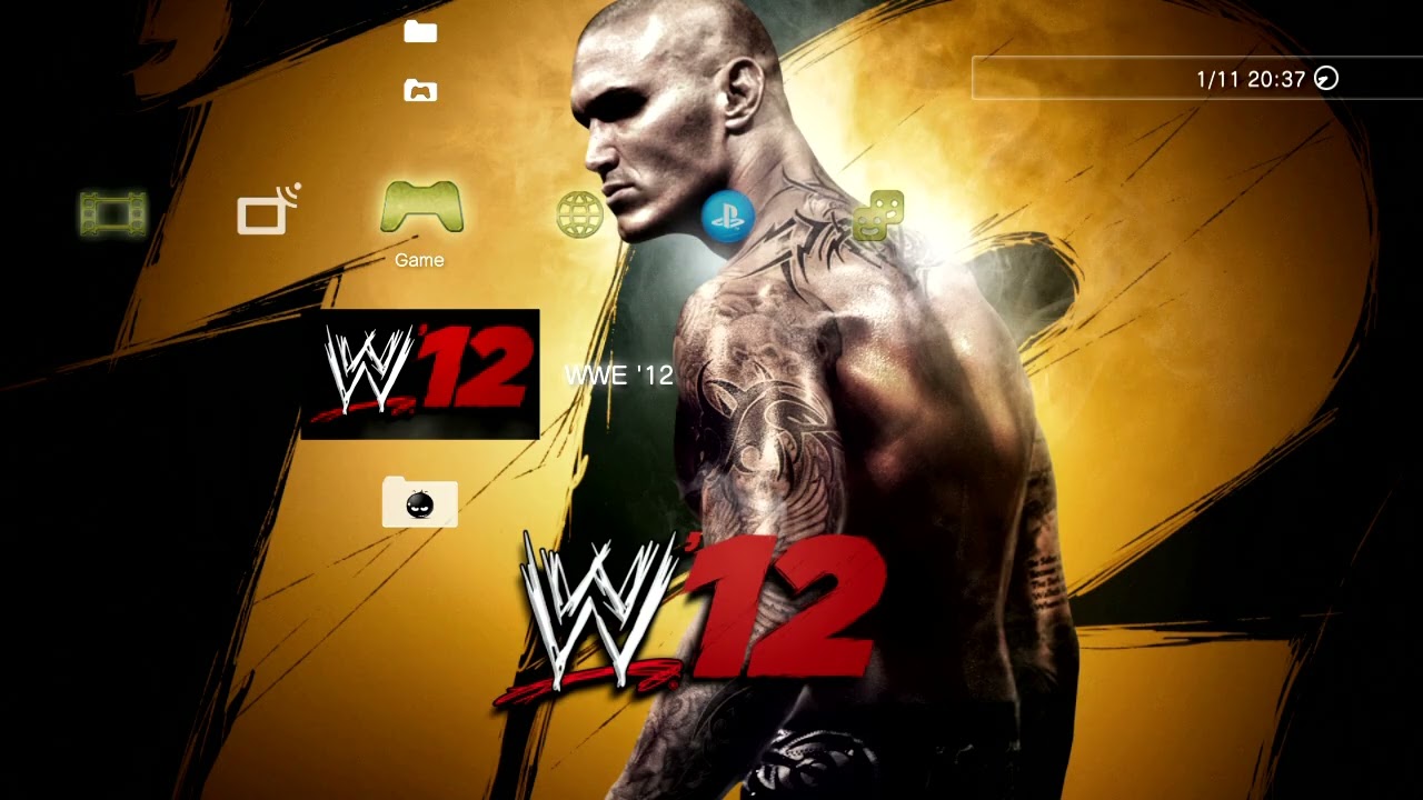 WWE '12 (PS3) - XMB Menu Theme Music - High Quality