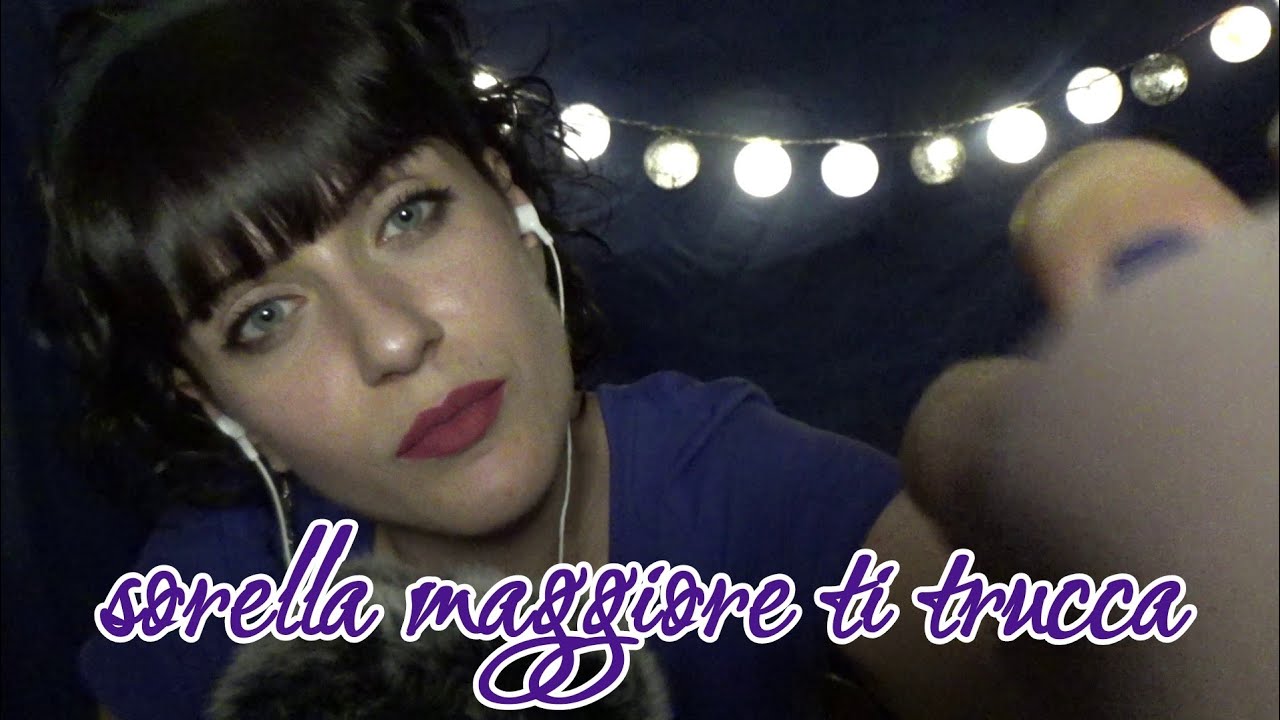 ASMR ITA: ti trucco per la tua festa💄roleplay - Denny Asmr