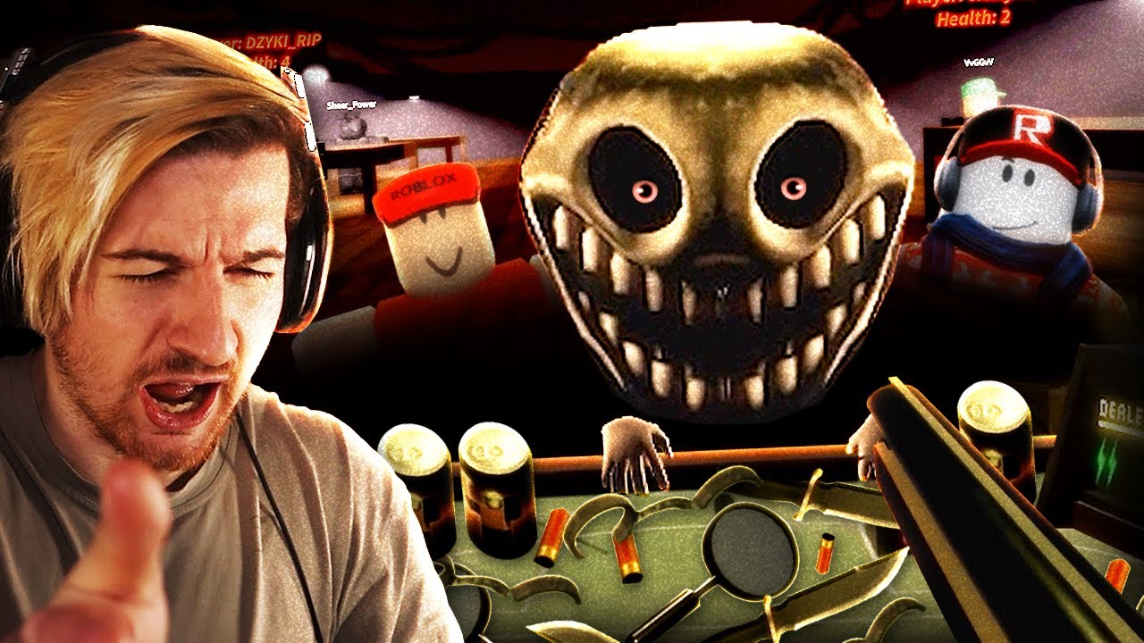 BUCKSHOT ROULETTE multiplayer in Roblox got me TOO HEATED.
