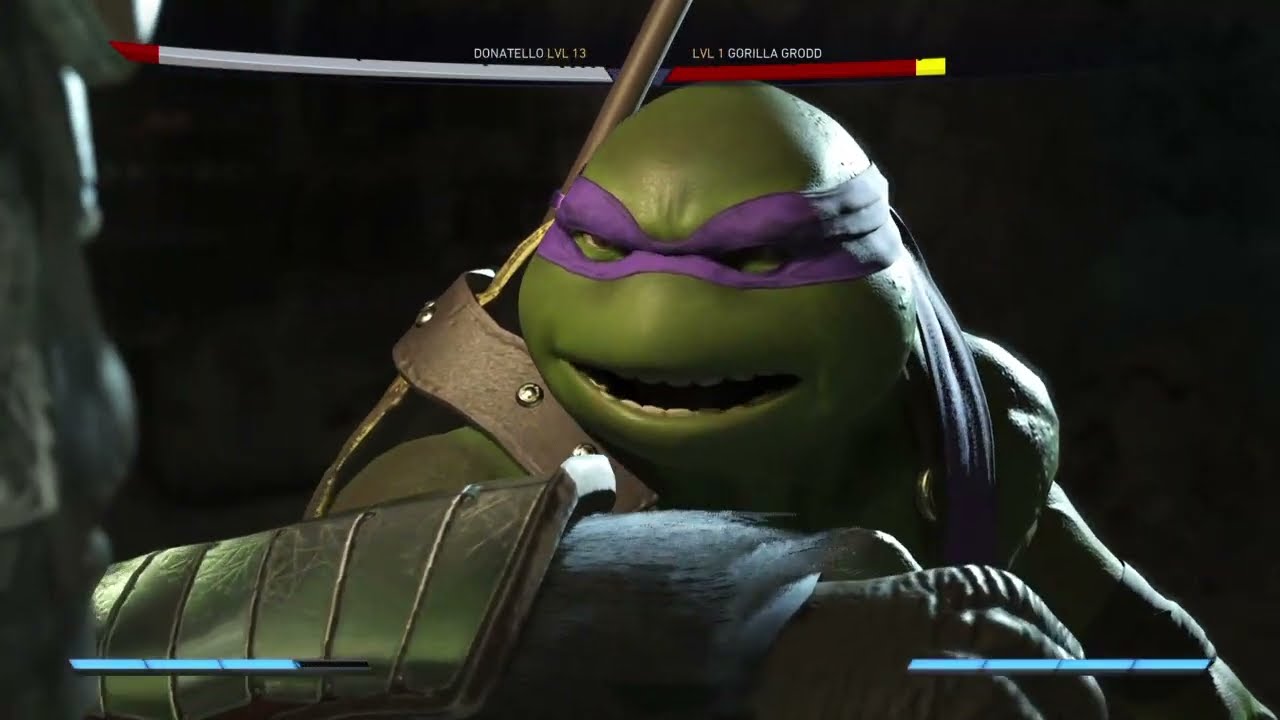 Injustice 2: Legendary Edition: Donatello Vs. Gorilla Grodd