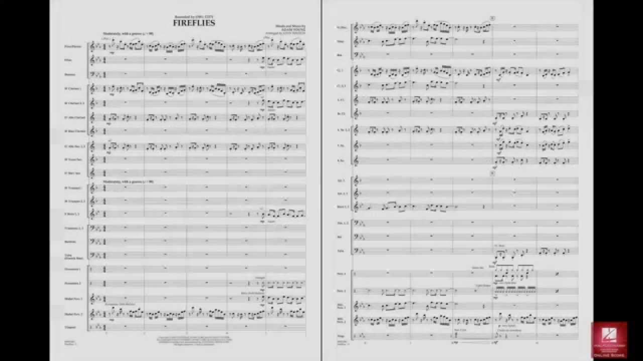 Fireflies by Adam Young/arr. by John Wasson