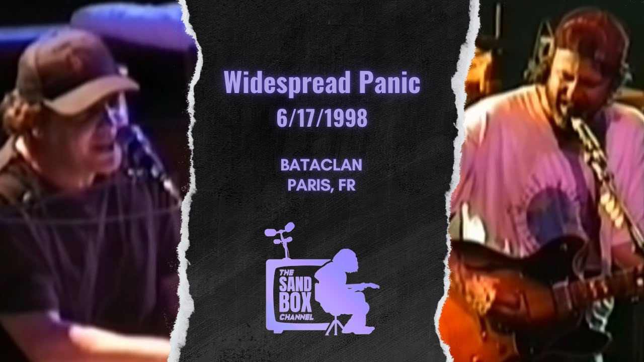 Widespread Panic ~ 6/17/1998 Bataclan, Paris, FR Remastered
