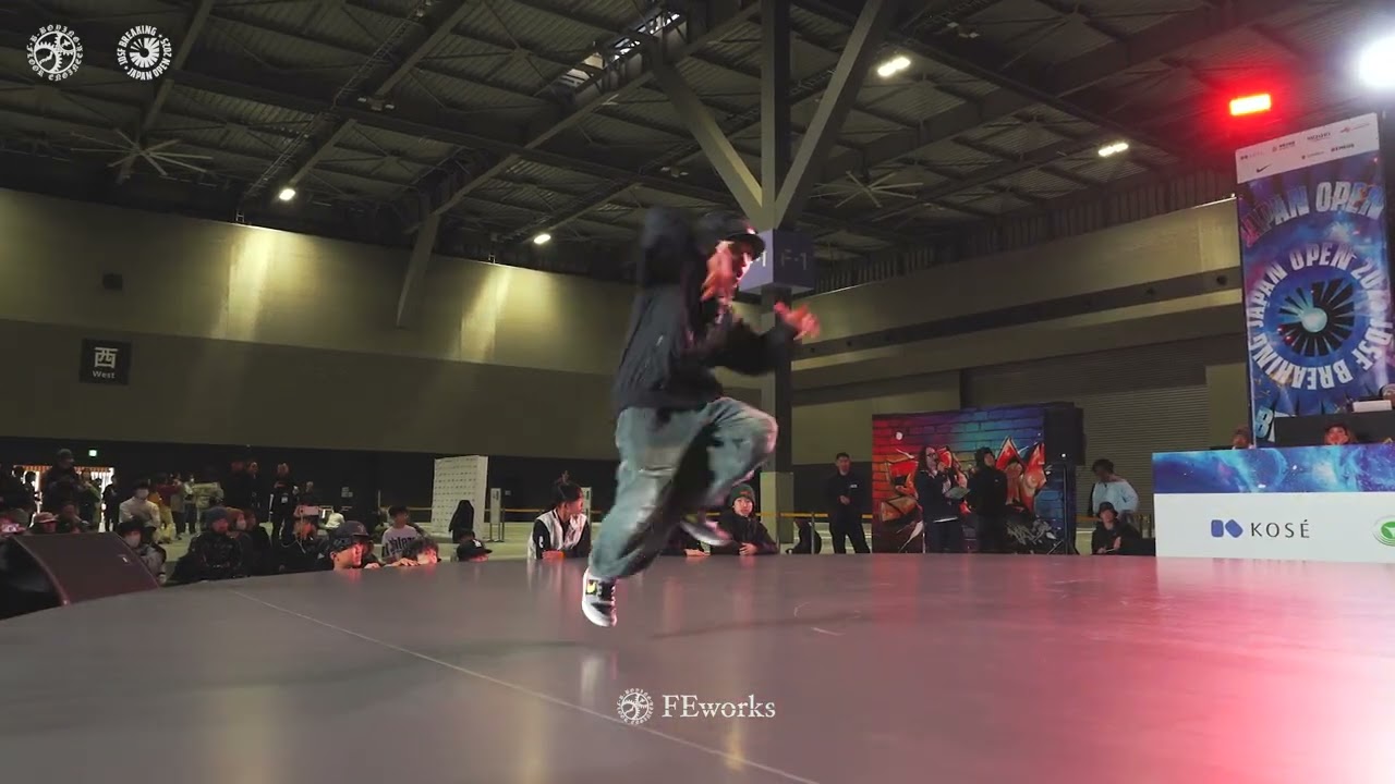 【TOP8】SHUJI vs RAI │ JDSF BREAKING JAPAN OPEN 2025 OPEN JUNIOR BBOY │ FEworks