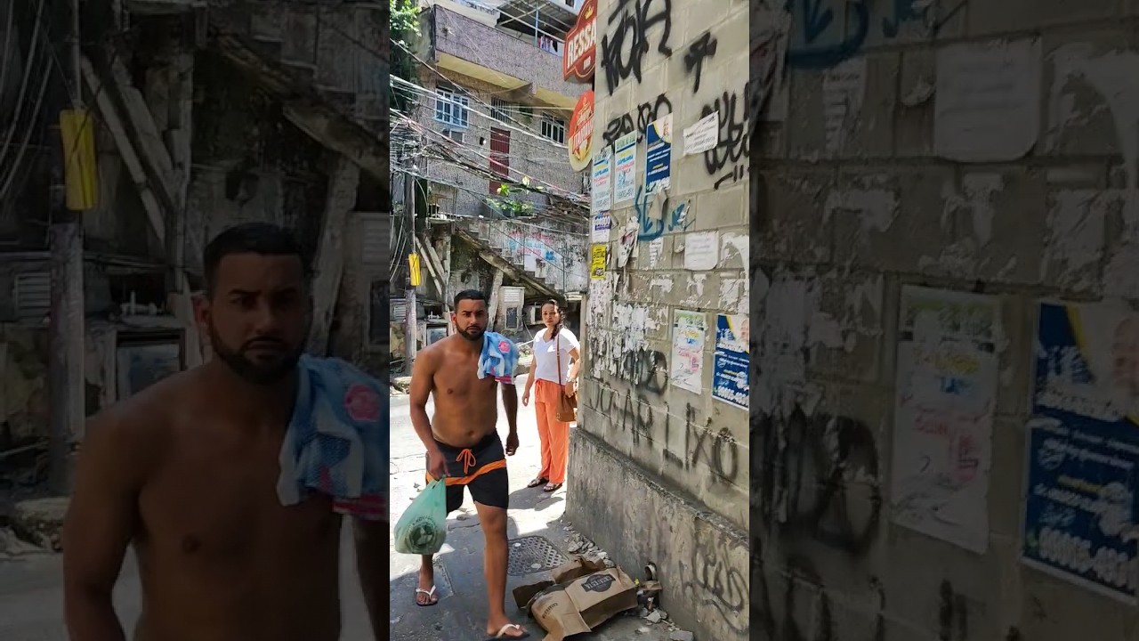 The depth of the favelas in Rio de Janeiro Brasil 🇧🇷 #brazil