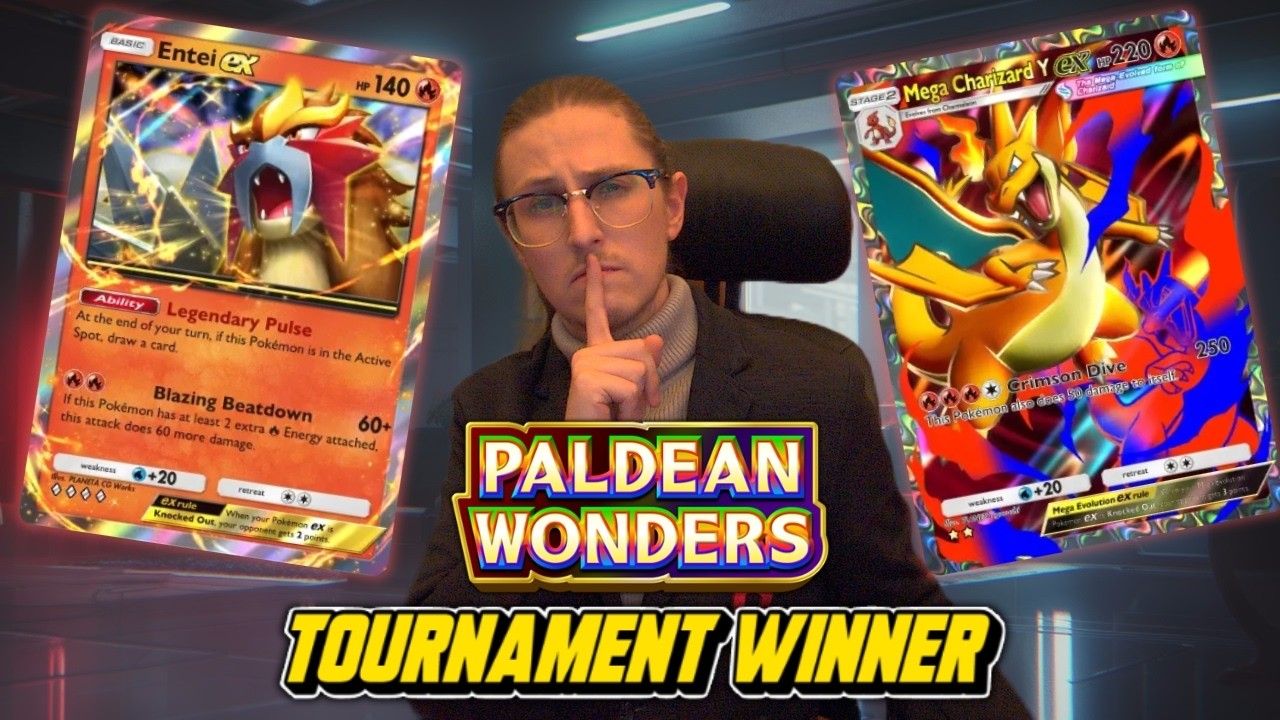 This Mega Charizard Deck WON The First Tournament For Paldean Wonders!