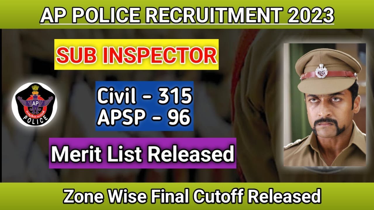 AP SI 2023  CUTOFF MARKS || Civil & APSP|| 6500+ Vacancies #apslprb #apgovt