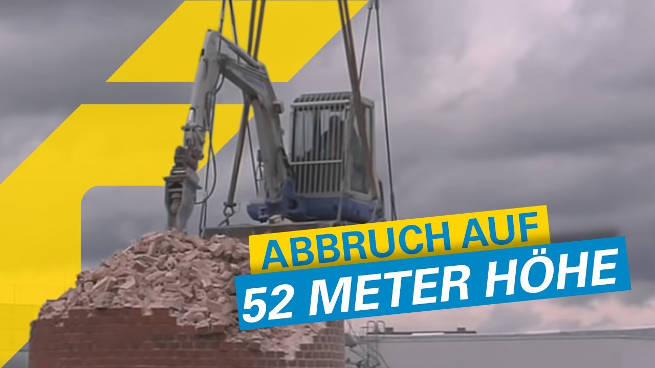 FLIEGENDER ABBRUCH auf 52 Meter Höhe | Felbermayr