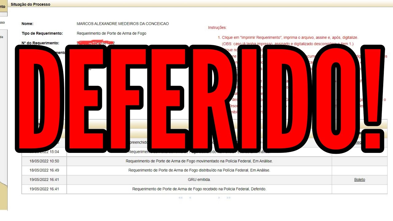 D E F E R I D O !