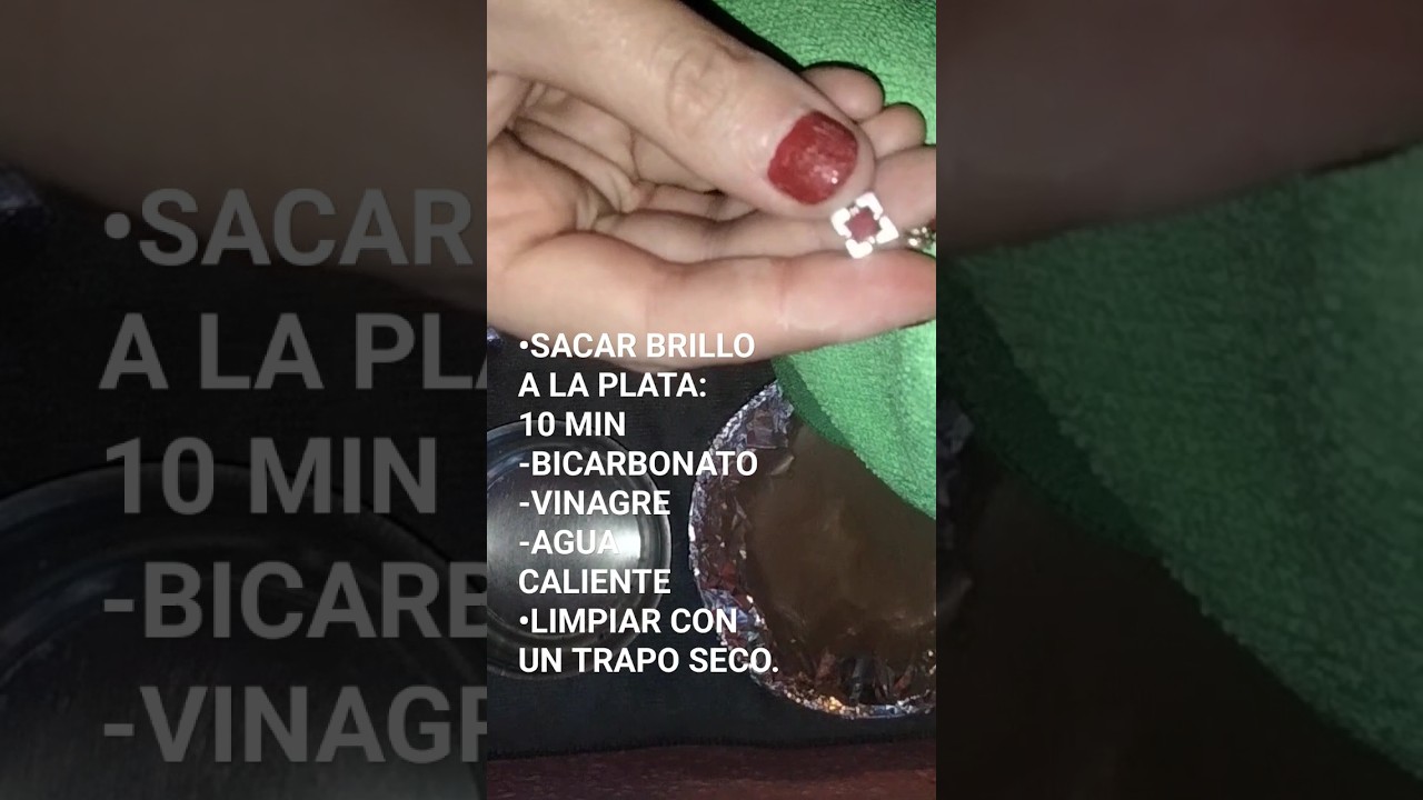 C&oacute;mo limpiar plata en casa y sacarle brillo. #plata #cleaning #limpieza #925silver #silver #925