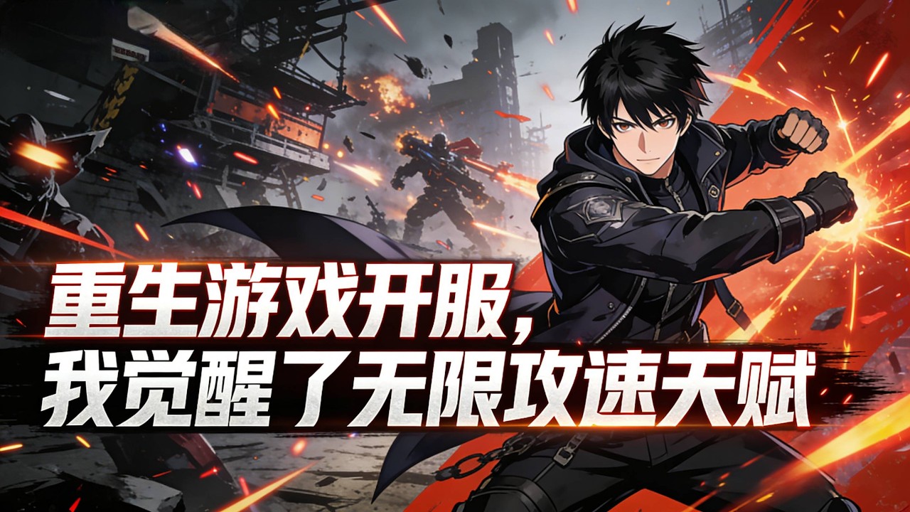 【Multi Sub】《重生遊戲開服，我覺醒了無限攻速天賦》普攻永久疊加攻速，我一路橫掃所有BOSS#漫劇 #動態漫 #AI漫劇 #動漫 #動畫