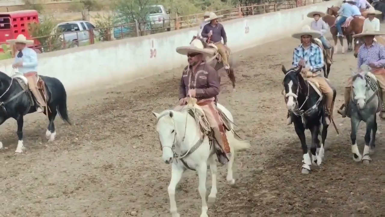 COLEADERO -BAILE Lienzo charro El Bajío De Cabrales Fresnillo.