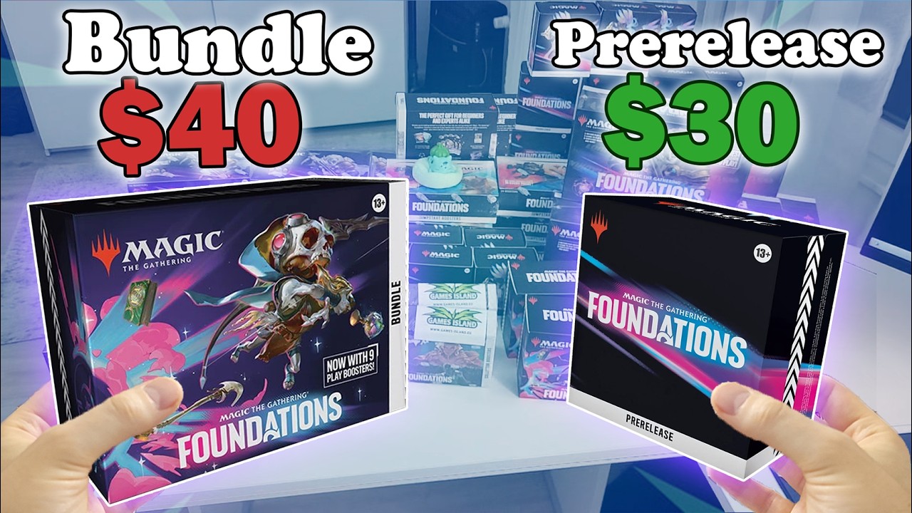 Let's Compare, Which Is Worth To Buy? Foundations Bundle OR a Prerelease Kit opening. #foundations
