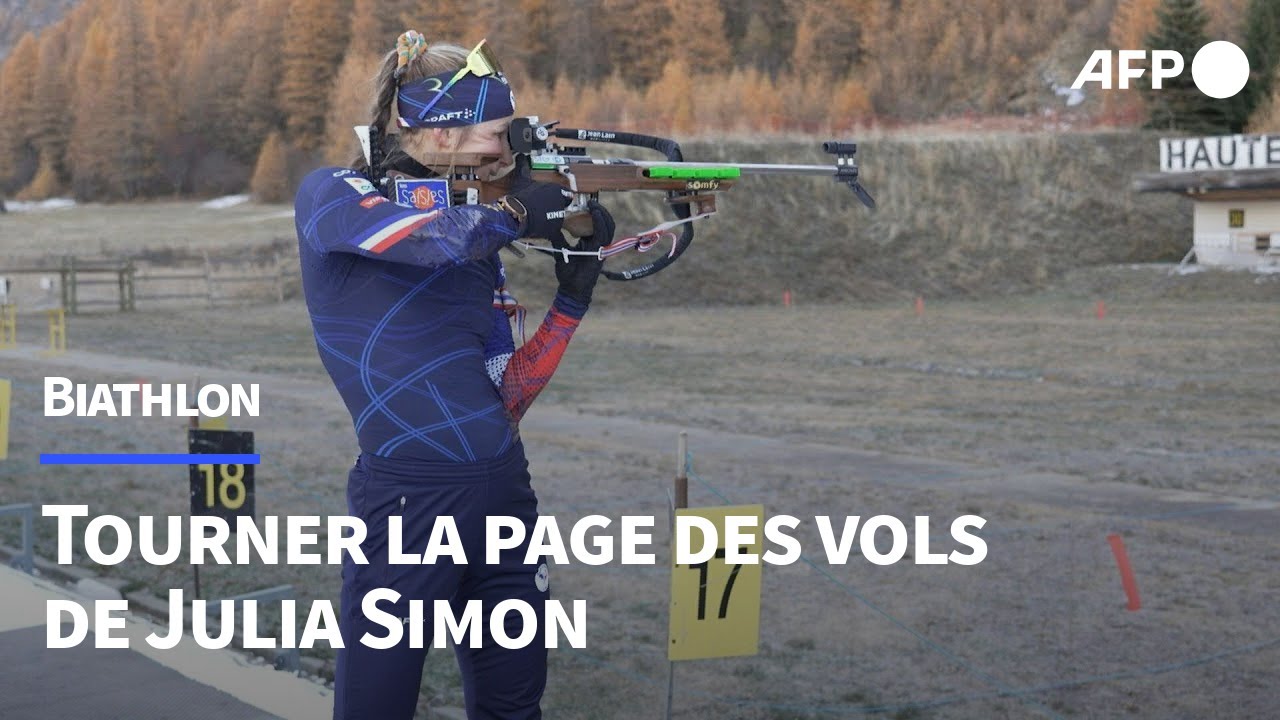 Biathlon: les Bleues en stage après l'affaire Julia Simon | AFP