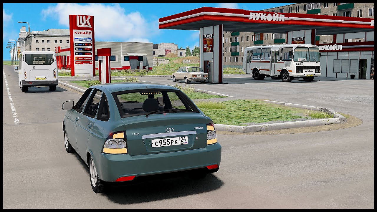 ОБНОВА РУССКОЙ КАРТЫ! Новые ФИШКИ и МЕСТА! - BeamNg Drive