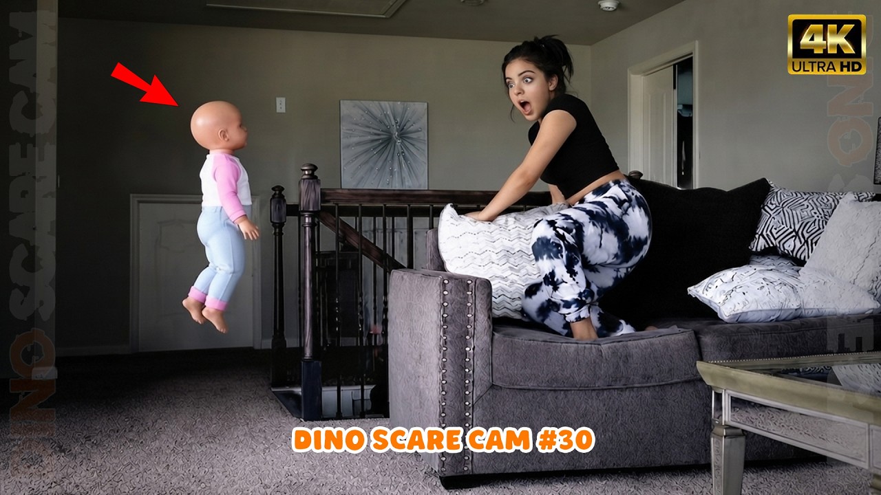 BEST SCARE CAM Prank 2026 😱#30 | Jump Scare 😈| Funny Scare Cam 😂| Dino Scare Cam |