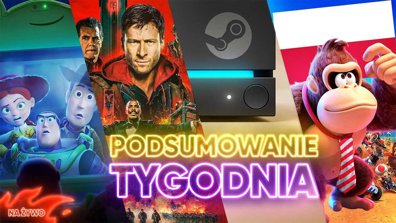 Gry Nintendo po polsku! / Zwiastuny Toy Story 5 i Mario Galaxy / Valve zapowiada 