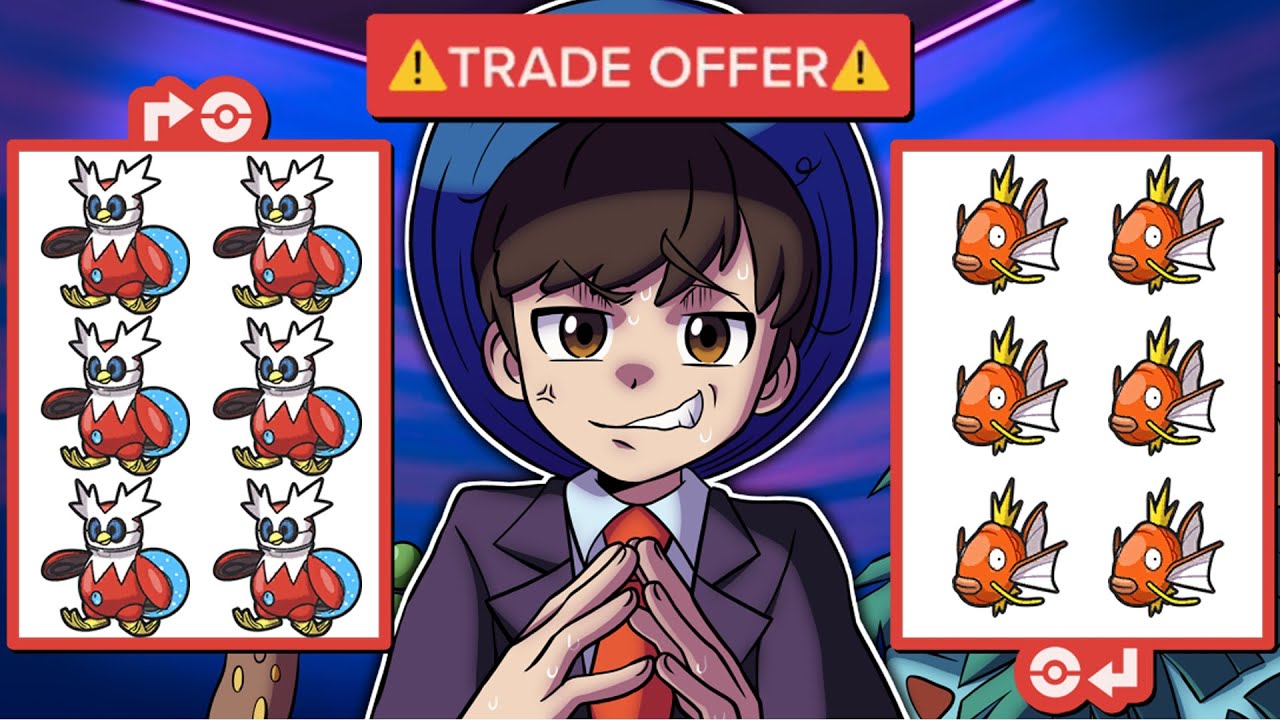 Pokemon but Every 10 Minutes I Surprise Trade My ENTIRE Team