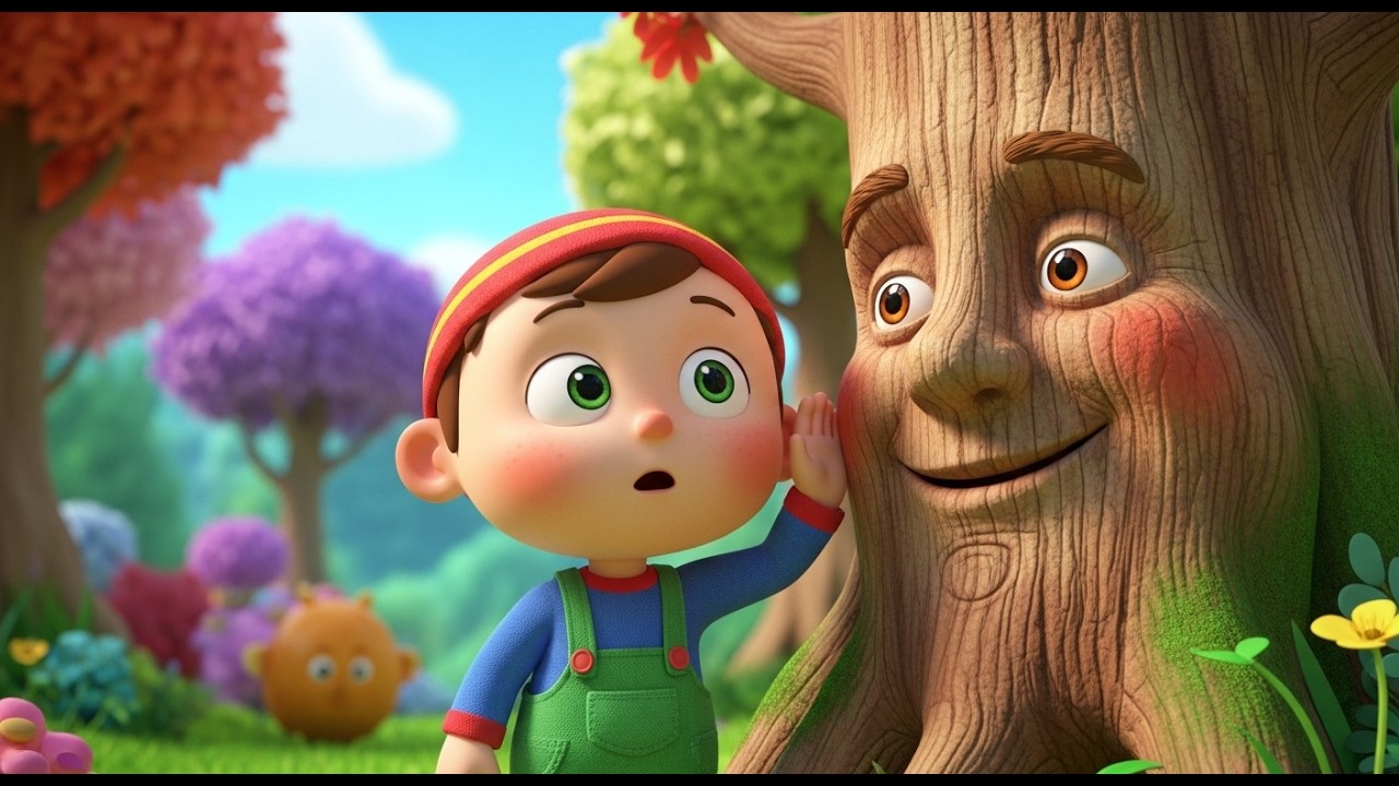 The Whispering Forest and the Curious Little Learner 🌳✨ | Kids Moral Story | ABC Magic 123