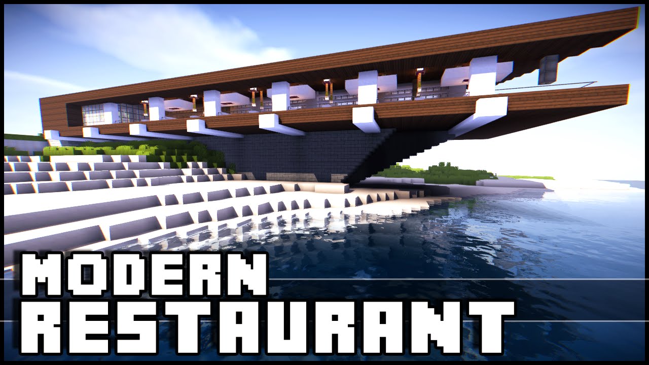 Minecraft - Sleek Modern Restaurant
