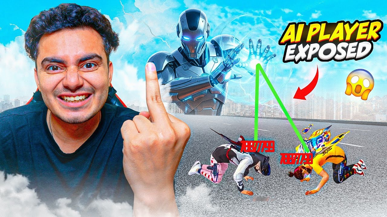 AI PLAYER EXPOSED 🤖| AI Gameplay In FULL CONTROL 🤡 | END of RAISTAR & SMOOTH 444 ❌️