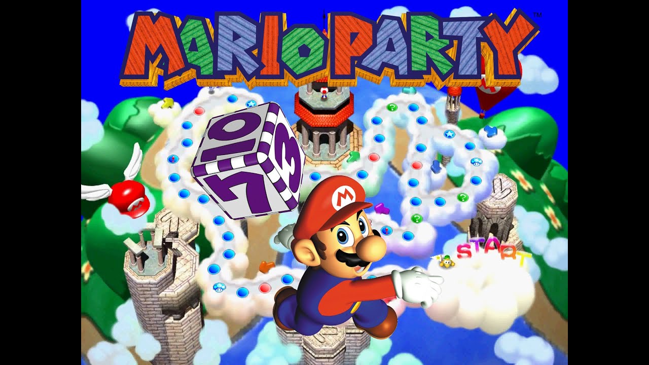 Mario Party 1 50 Turns Mario's Rainbow Castle (Mario)