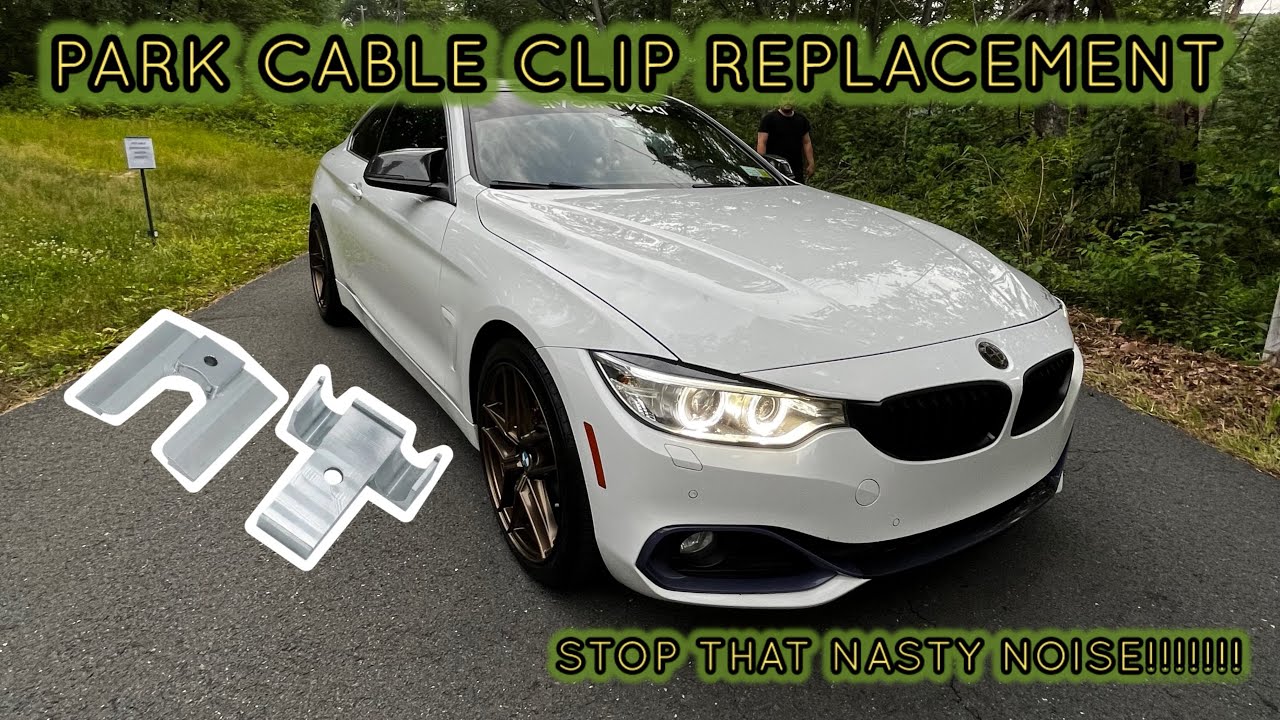 BMW F30 / F32 / FXX PARK CABLE CLIP REPLACEMENT : FOR MOST F CHASSIS