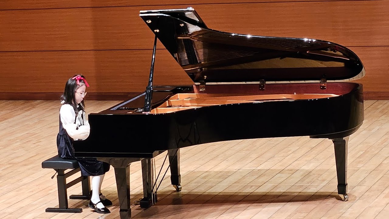 하루깡의 첫 콩쿠르 풀버전 (Sonatina Op.57, No.1)