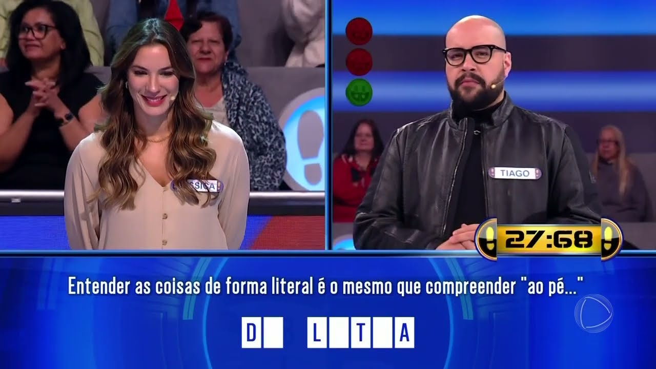 ACERTA OU CAIA: Duelo entre Tiago e Jessica tem reviravolta emocionante