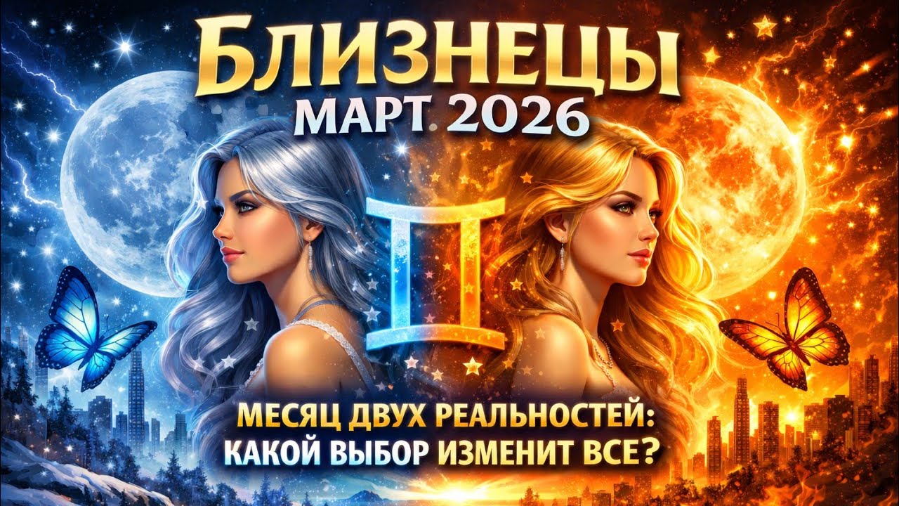 ♊️Близнецы Март 2026 — Месяц Двух Реальностей: Какой Выбор Изменит Всё?