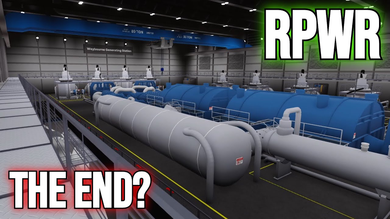 [V1.3.0] Realistic Pressurised Water Reactor RPWR: the current state - Roblox