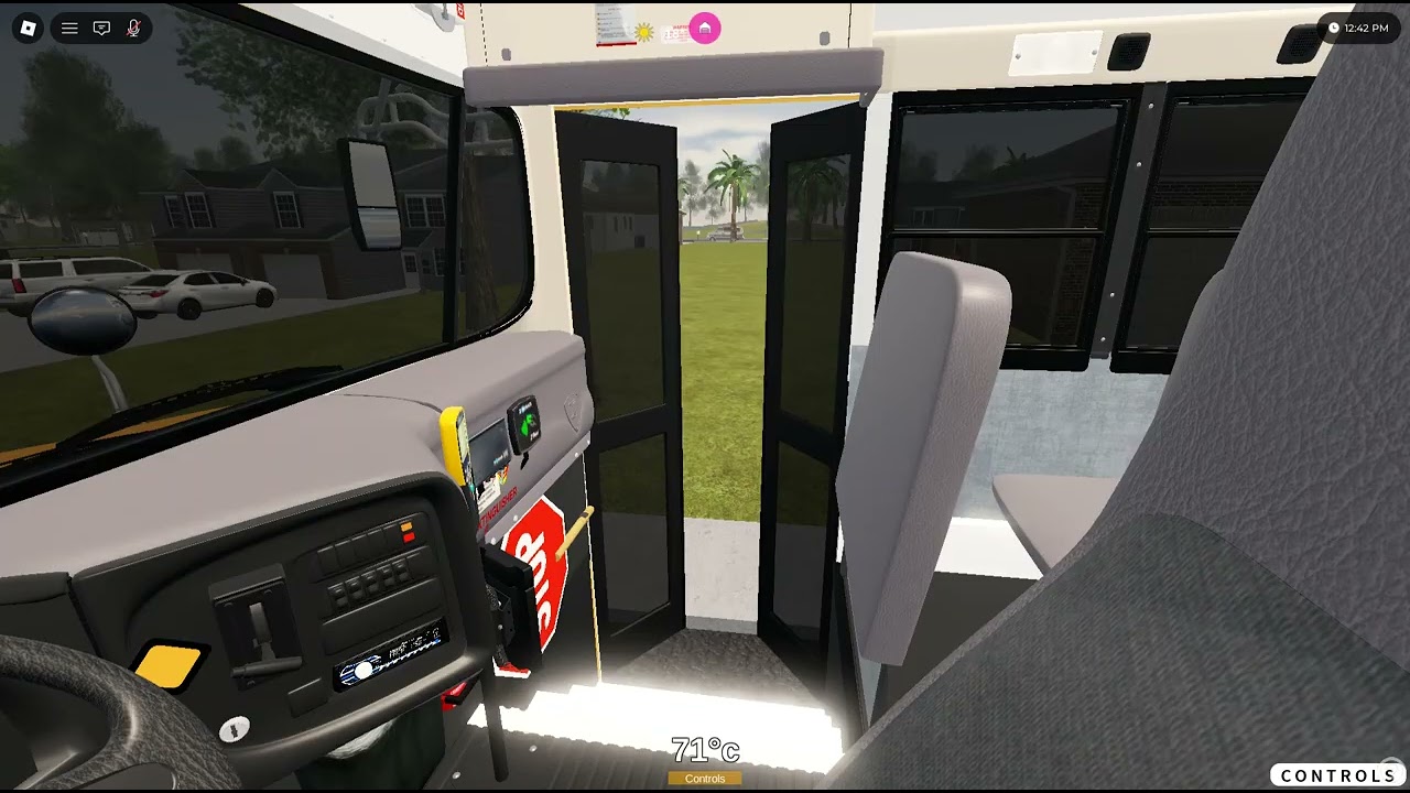 Driving a Realistic School Bus!!!!