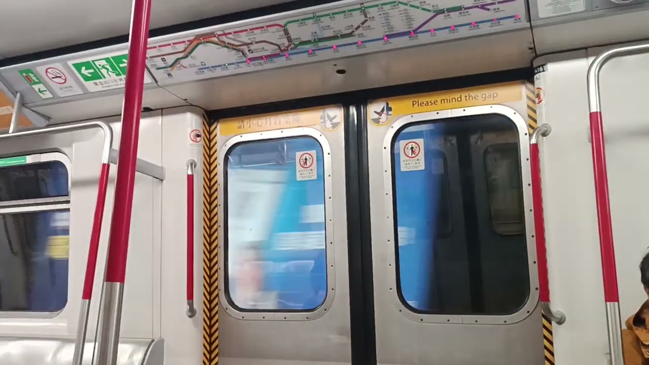 (前白头）港鐵港島線M-train A161/A162香港大學至中環