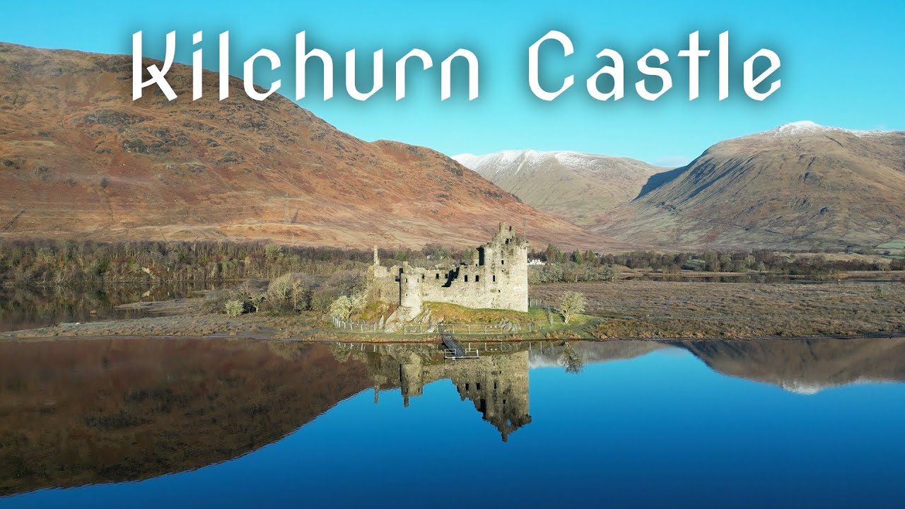 Kilchurn Castle - Loch Awe - Scotland | 4K | DJI Mini 3 Pro