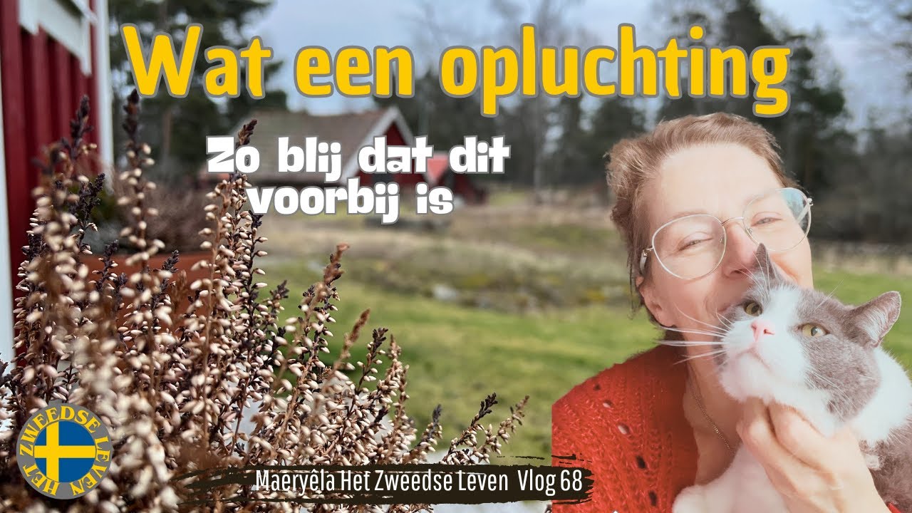 WAT EEN OPLUCHTING / Zo blij dat dit klaar is /Het Zweedse Leven in Zweden Vlog 67 / with subs