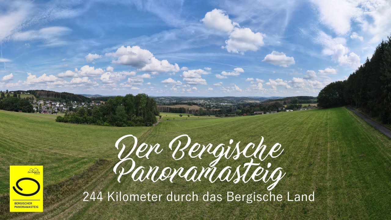 Bergischer Panoramasteig 2020 - 244km durch das Bergische Land | 4K | Thru-Hikes [deutsch]