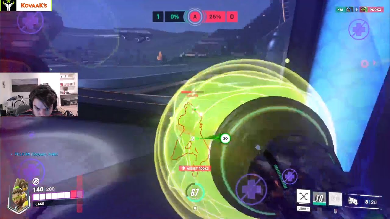 Jake Lucio Overwatch 2 gameplay! + Pelican Sojourn! [ OW 2 PVP beta ]