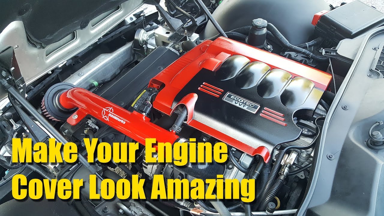 How to paint your engine cover