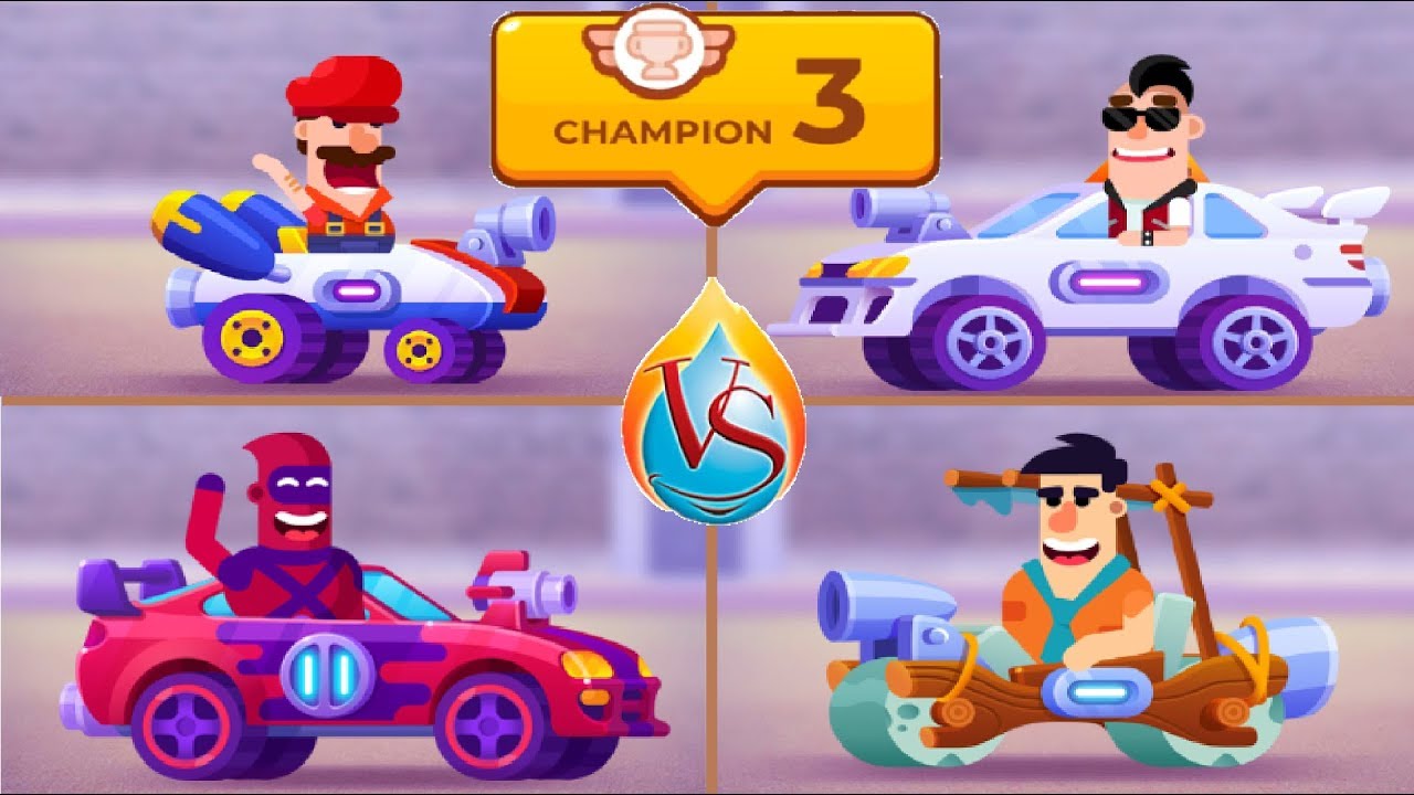 Racemasters: Clash of Cars - Gameplay Walkthrough - Champion 3 Ios / Android