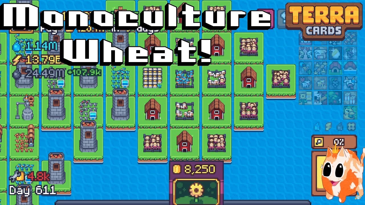 Monoculture Wheat! Terra Cards in 2025!!