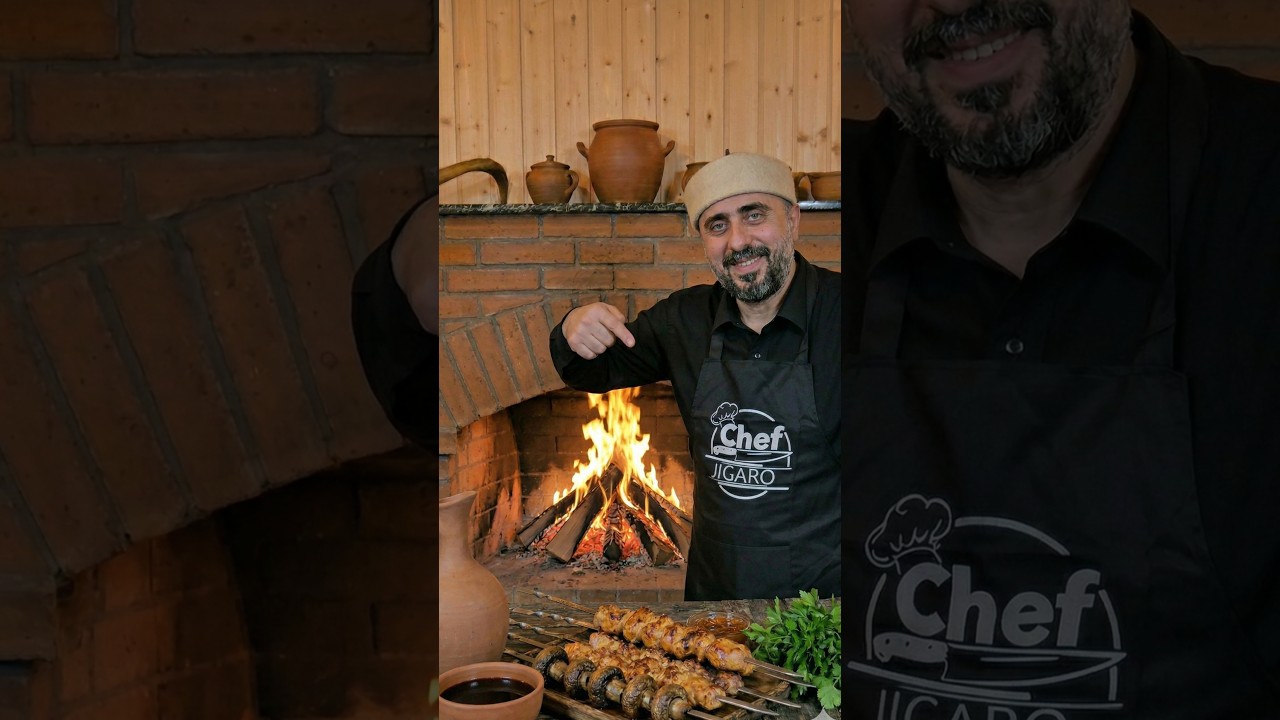 Готовим на открытом огне в традиционном грузинском винном погребе 🍷🔥