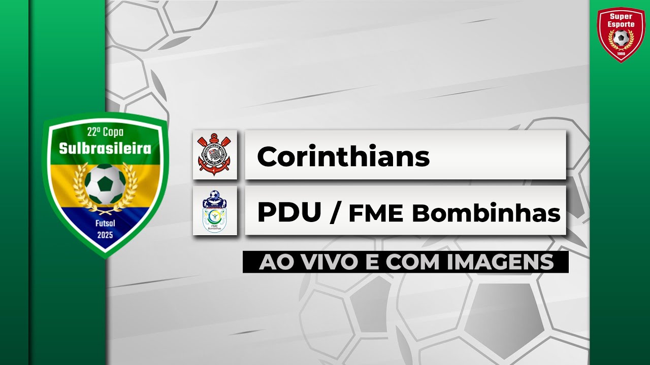 S. C. Corinthians Paulista x PDU / FME Bombinhas  - Sub-08 -  08:00 h