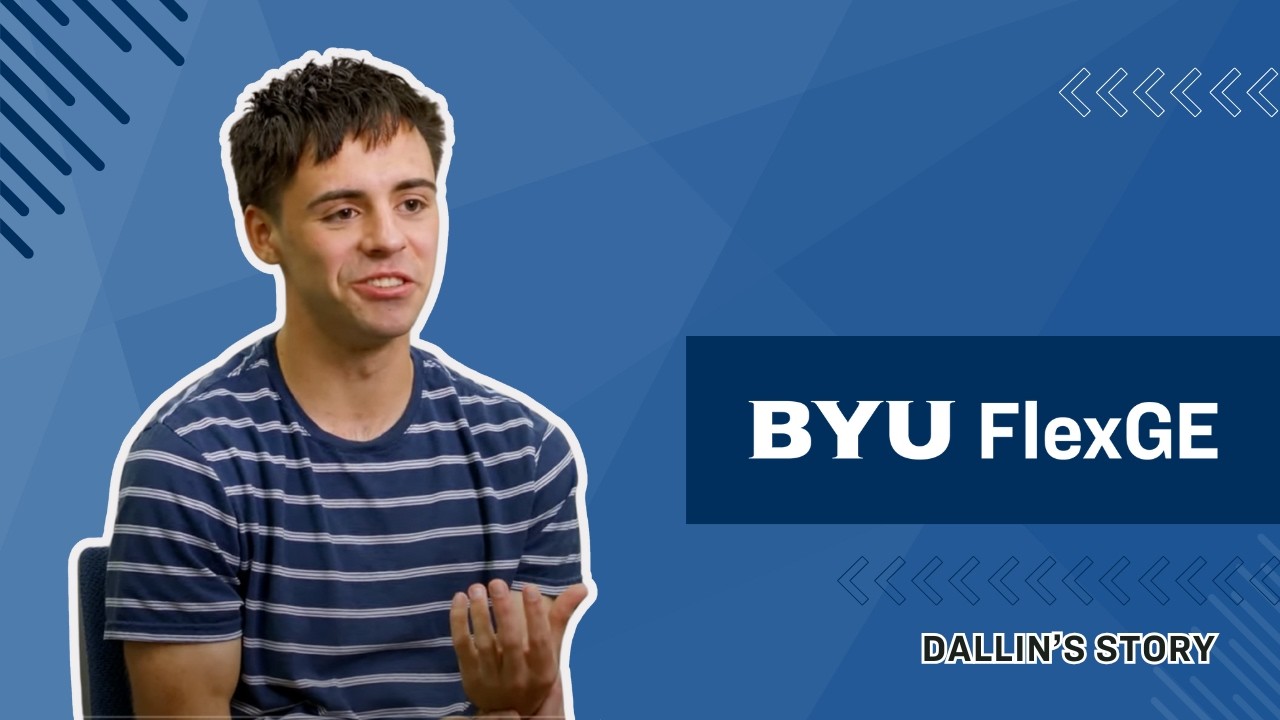 How Dallin Built Friendships and Grew Spiritually at BYU Through FlexGE